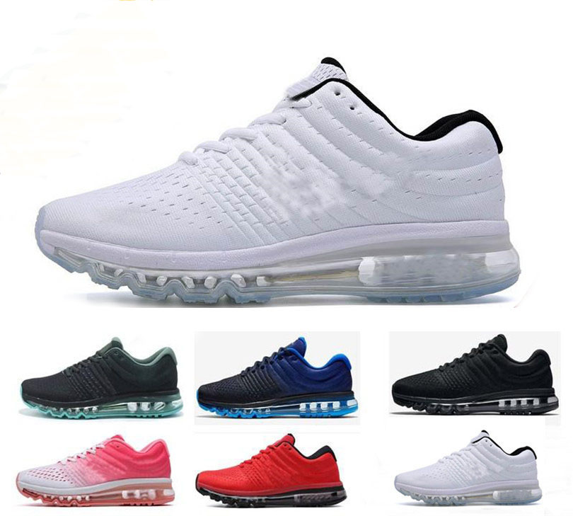 

Unisex Aair 17 360 Run Shoes For Men women Sports Sneakers Trainers High Quality Black White Red Green US size 5.5-11, #1