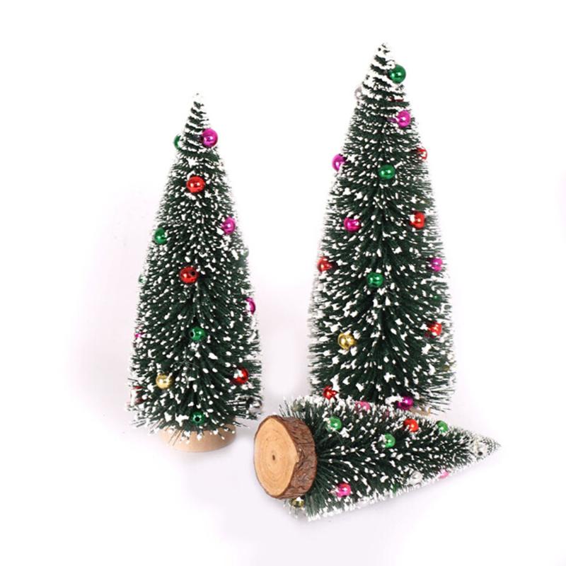 

Desktop Home Decoration White Mini Pine Tree Mini Trees DIY Christmas Tree