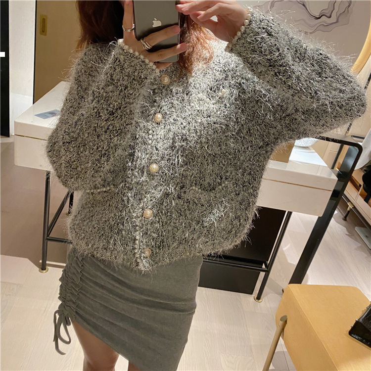 

Pearl 2021 New Bright, Elegant Fashions... Fall... Cardigan Winter... Woman's Clothes Vintage... Msyw ZH8M, Games