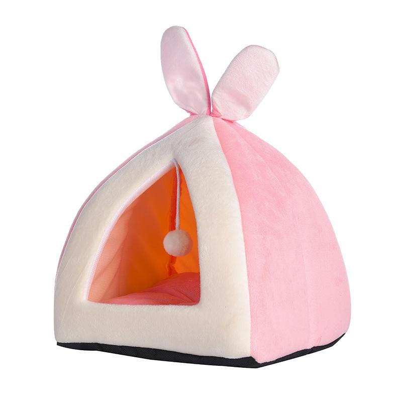 

Warm e Pet House For Cats Winter Cat Bed Mat Basket For Small Dogs Cat House Pets tent cozy cave beds cama gato