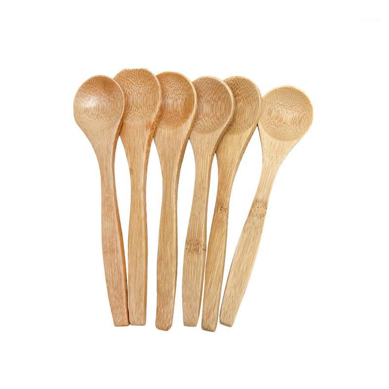 

Wholesale- New 6 Pcs Bamboo Wooden Spoon Utensil Kitchen Cooking Tools1