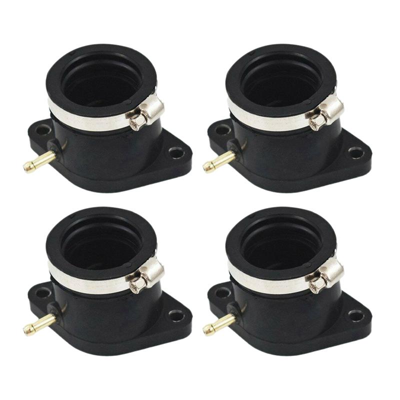 

4Pcs Carburetor Intake Manifold Boot Joint Carb Holder For Xj650 Xj750 1981-1983