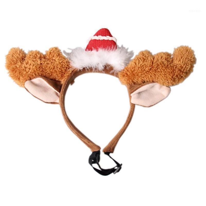 

Christmas Pet Kids Wearable Christmas Carnival Dog Antlers Headband Decoration Accessories New Year Lucky Headdress Tire1, Green
