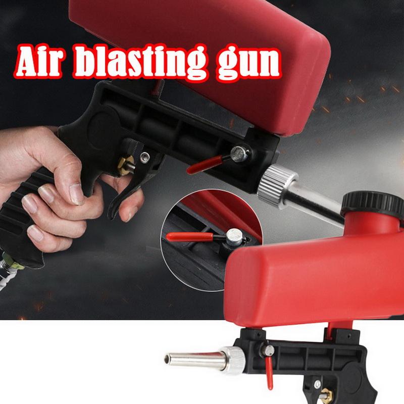 

Portable Gravity Pneumatic Sandblasting Adjustable Small Sand Blasting Machine Pneumatic Sandblasting Set Air Blasting