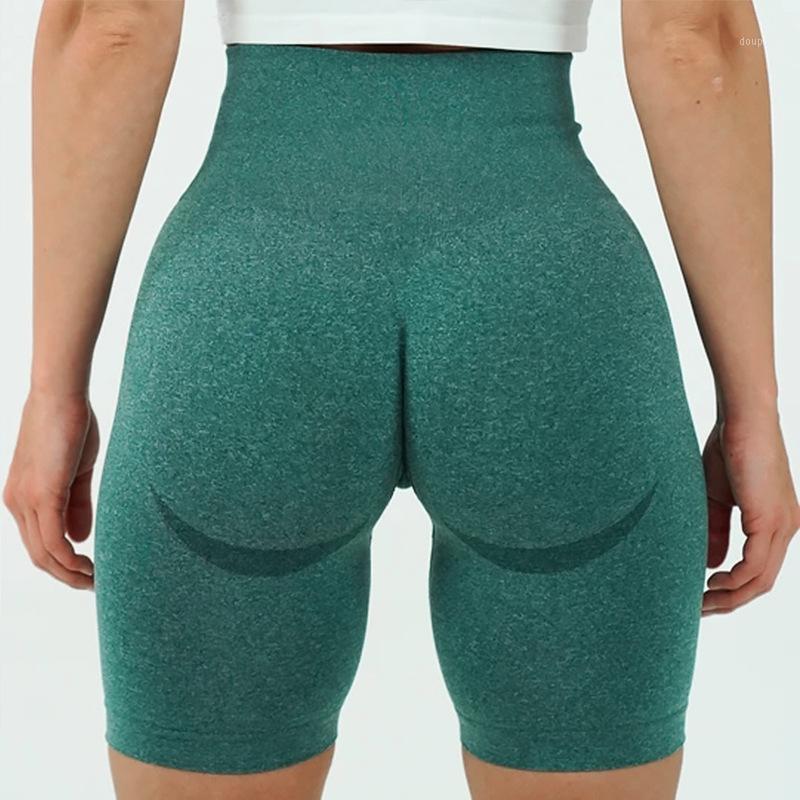 

2021 New High Waist Workout Shorts Vital Seamless Fitness Yoga Short Scrunch BuYoga Shorts Sport Women Gym Leggings1, Red