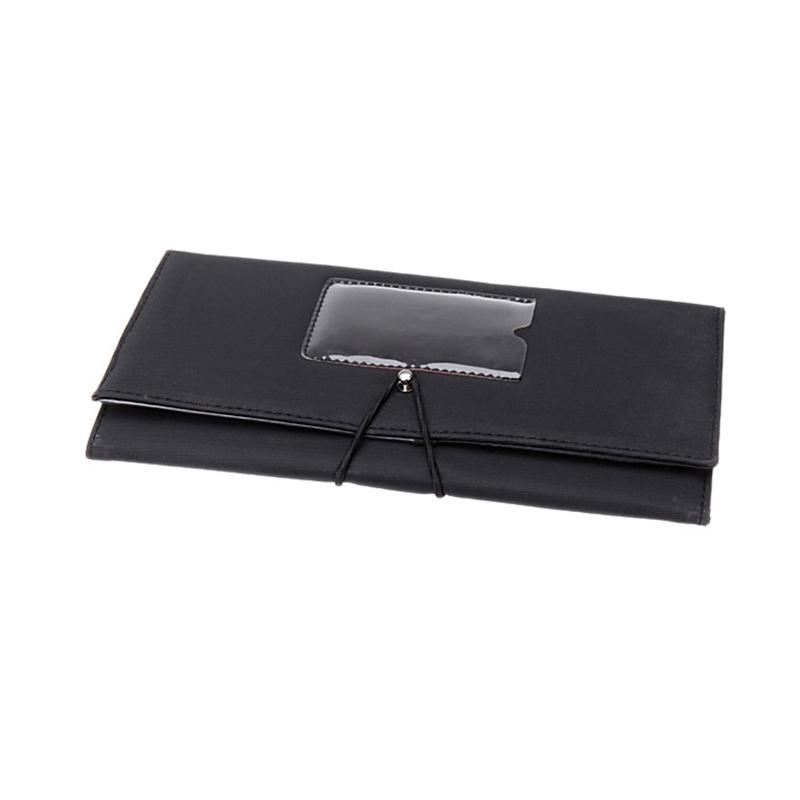 

Hairdressing Comb Bag Barber Case Storage Bag with 9 Compartments, Black