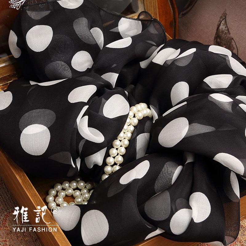 

Scarves Natural Silk Scarf Foulard Femme100% Real Women 2021 Hangzhou Printed Neckerchief Shawls Wraps For Ladies