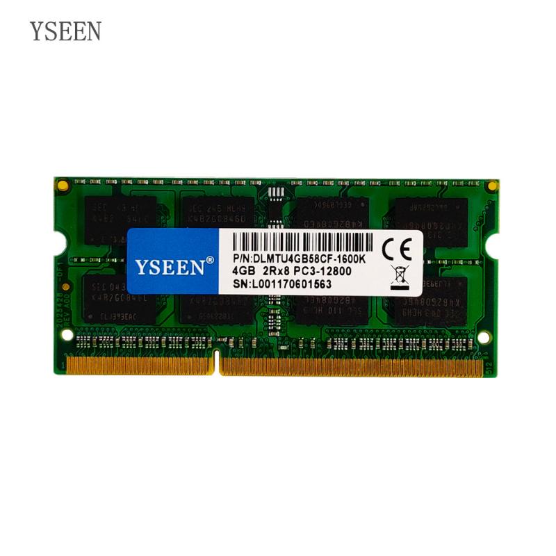 

YSEEN DDR3 DDR3L 4GB 8GB 16GB 1333Mhz 1600Mhz SO-DIMM 1.35V 1.5V Notebook RAM 204Pin Laptop Memory sodimm
