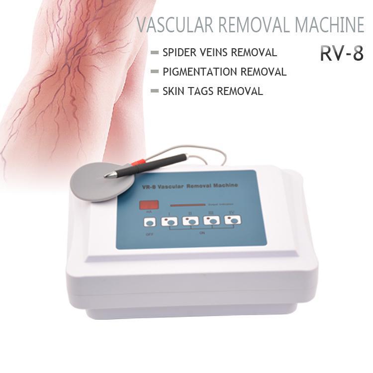 

2020 new RF red blood vascular veins removal vessels removal machine high frequency facial permanent spider vein remover therapy machine