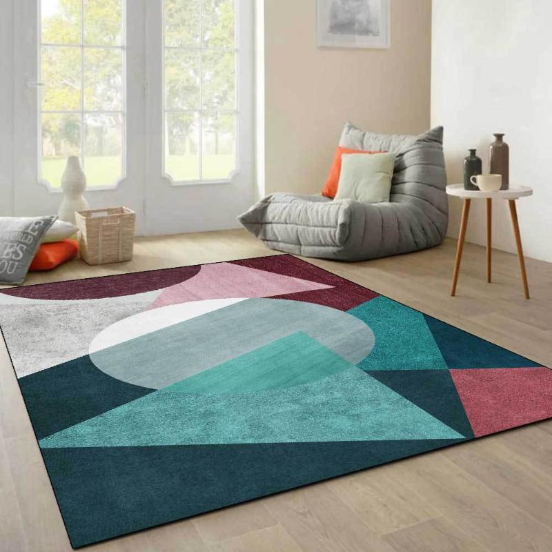 

Nordic Light Non-Slip Rug Luxury Modern Minimalist Geometric Abstract Living Room Bedroom Warm Carpet Mat Home Decor Floor Rug1, 3306