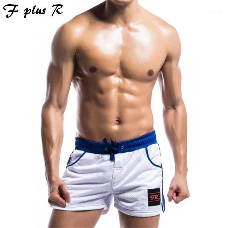 

F plus R NEW Men' Sports Fitness Workout Running Shorts,Men' Gym Muscle Shorts,Men' Mesh Breathable Shorts1, Green