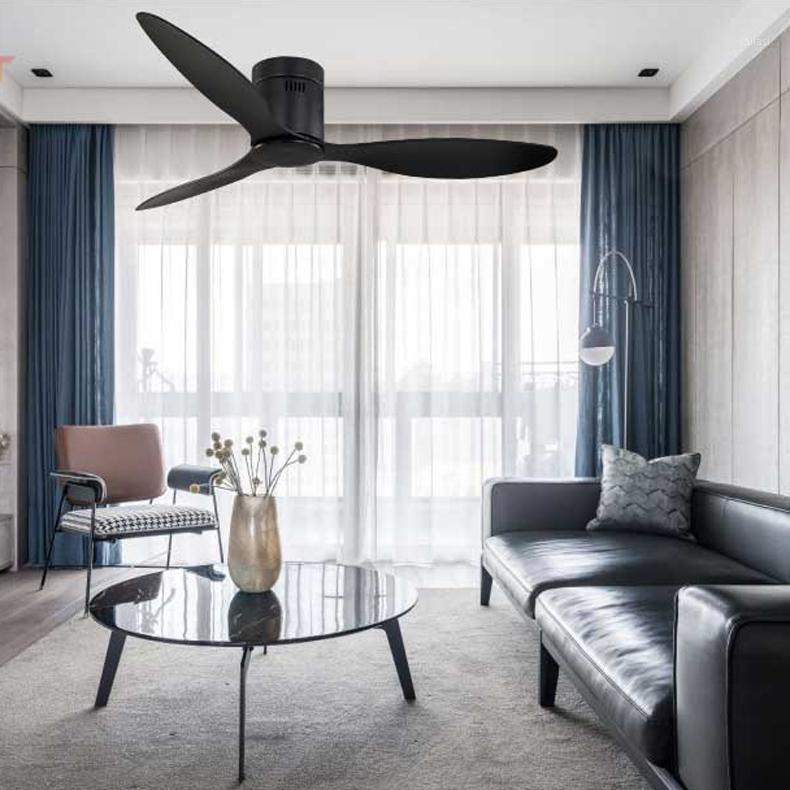 

Nordic industrial ceiling fan simple hanging fan no lights 52 inch creative pendant for dining room bedroom1