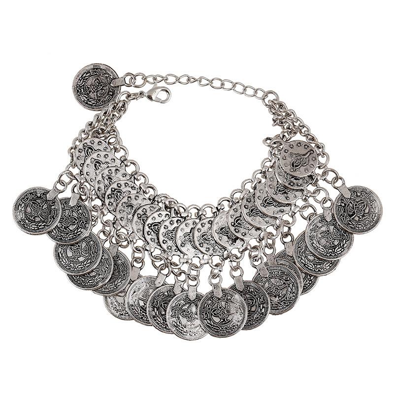 

LOVBEAFAS Fashion Friendship Bracelets Coin Tassel Bracelets For Women Vintage Bohemian Bracelet Femme Gypsy Ethnic Jewelry