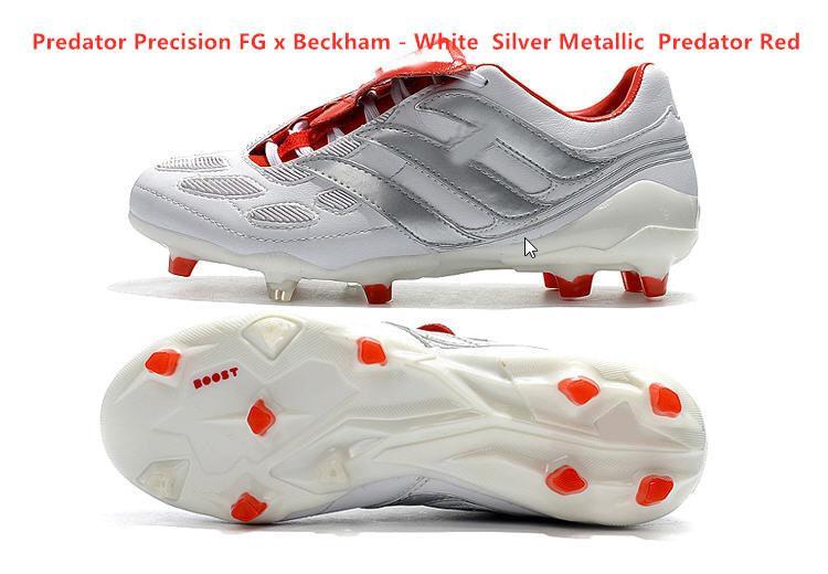 2020 mens soccer cleats Predator Accelerator Electricity FG TR soccer shoes Predator Precision FG X Beckham turf indoor football boots new