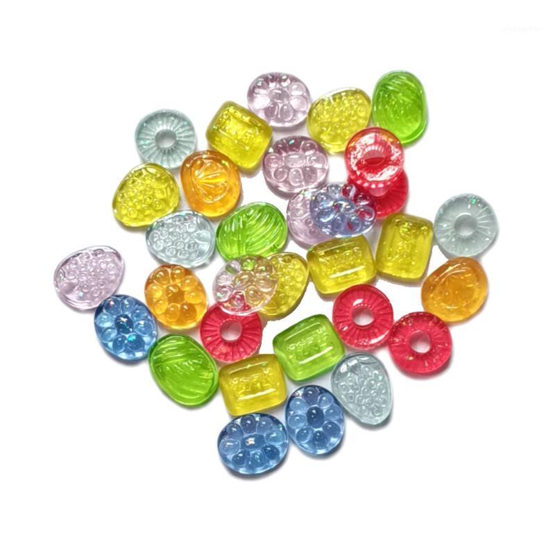 

20/100pcs Resin Simulation Jelly Candy Flatback Cabochons Mini Flat Back For Phone Case Decor Embellishments Hair Bow Accessorie1