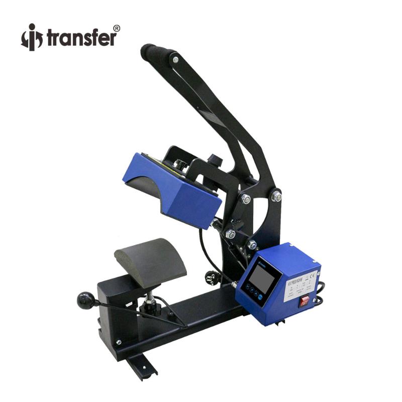 

i-transfer LCD Touch Screen Controller Caps Heat Press Machine Caps Heat Transfer Printer HPM-45B