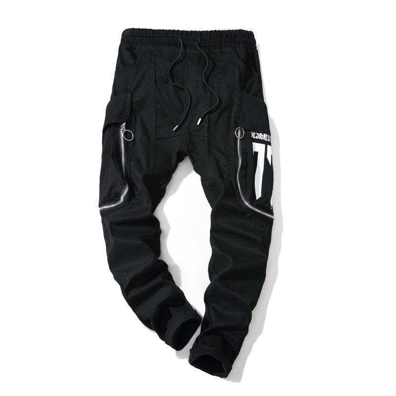 

Autumn haroun pants jeans male men and feet pants black 2020 new