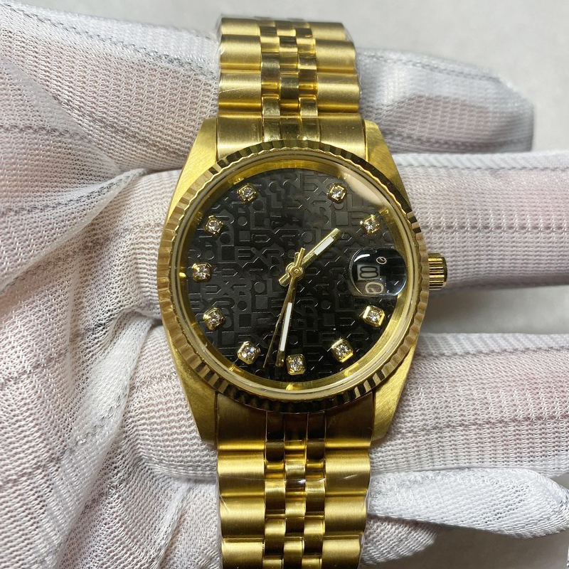 

16 types V3 Automatic 2813 Automatic Watch Silver&Gold women Datejust 36mm l solid Clasp President Men Watches Male sweeping ladies watch A quality, Only box and papers