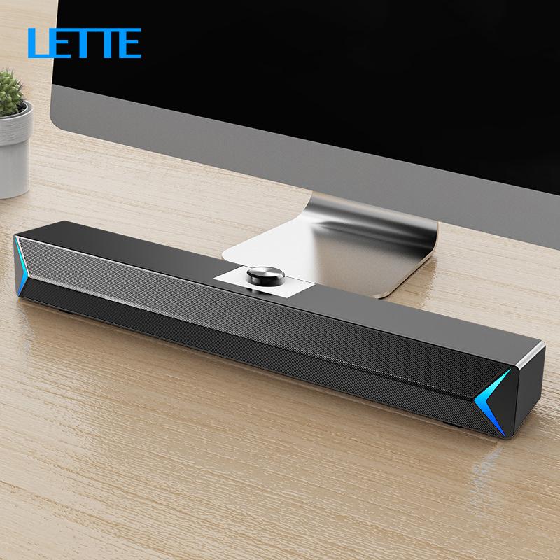

Bluetooth Speaker Soundbar Combo 3.5mm AUX USB Input Clumn 3W Wireless Bass Subwoofer Computer Speaker