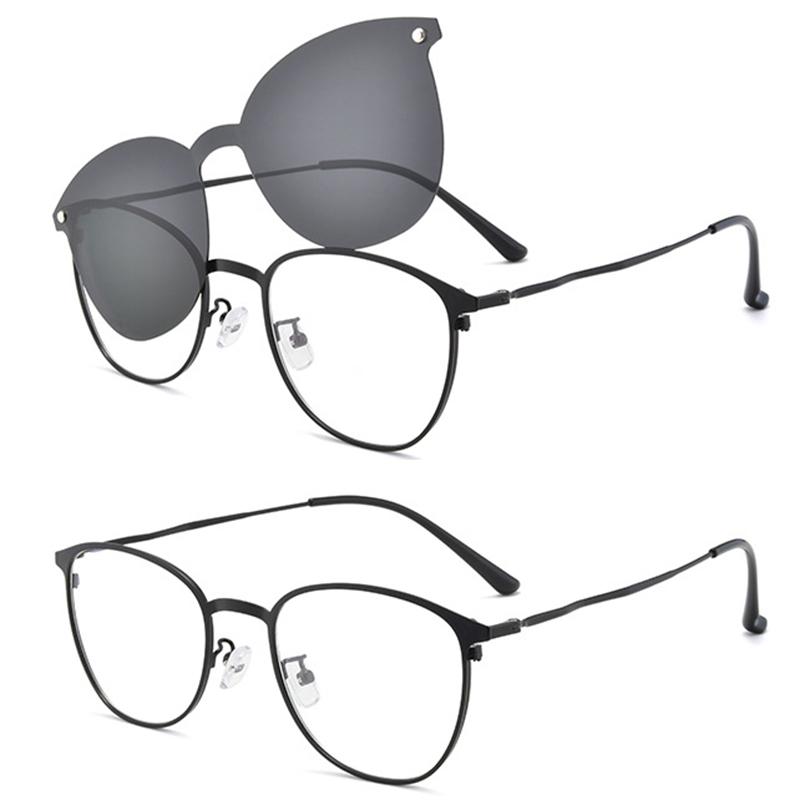 

Sunglasses Square Goggles Men Women Polarized Clip On Sun Glasses Vintage Eyewear Fashion Outdoor Sports Car Driving