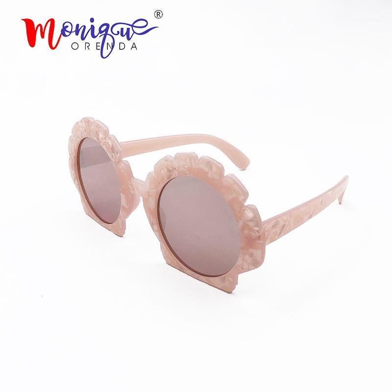 

Beach shell pattern round sunglasses women brand designer retro pink sun glasses men female party summer ladies shades oculos1