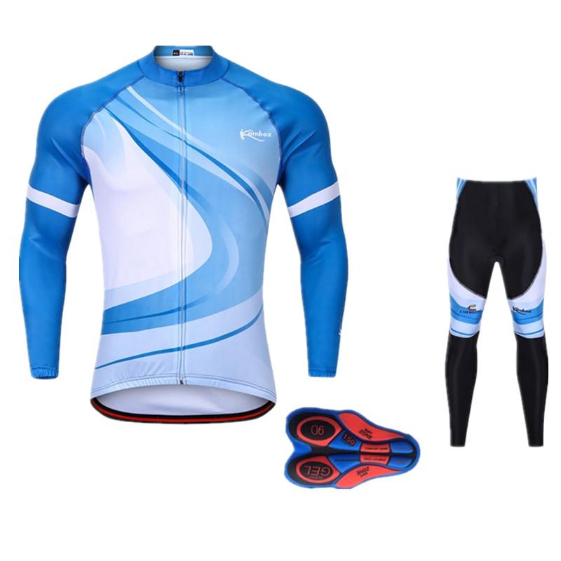 

Men Thermal Fleece Bicycle Wear 9D Gel Pad Bike Clothing Suit Invierno Winter Long Sleeve Cycling Jersey Set, No bib