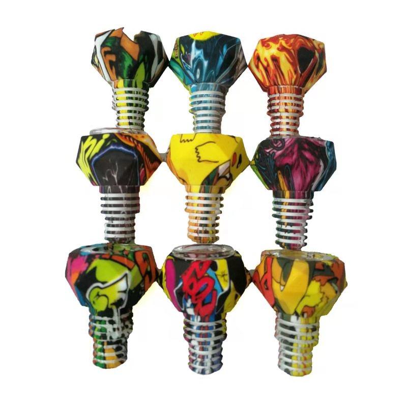 

14mm Male Silicone Bowl Ash Catcher for Dab Rig Smoking Accessories Water Pipe Nonstandard Bowls