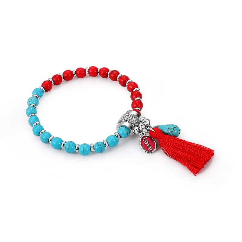 

Hot Sale New Natural Stone Bracelet Crystal Women Men Beads Jewelry Anklet Gifts 19QC