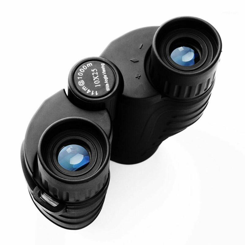 

10X25 Binoculars with Night Vision BAK4 Prism High Power Waterproof Binoculars with night vision telescope1, As pic