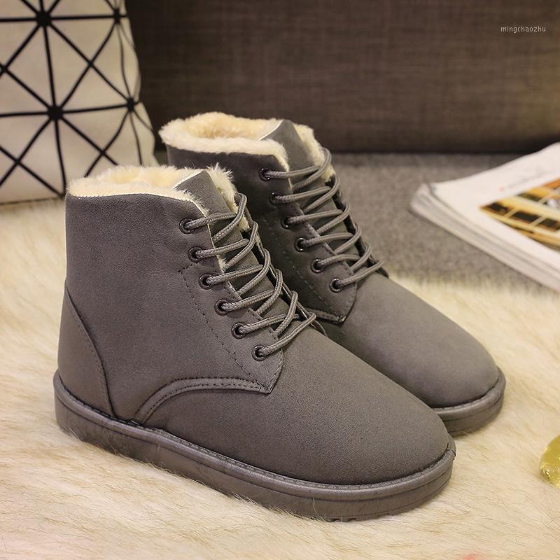 

Boots Women Winter Warm Snow Boots Women Faux Suede Ankle For Female Winter Shoes Botas Mujer Plush Shoes Woman1, Pink