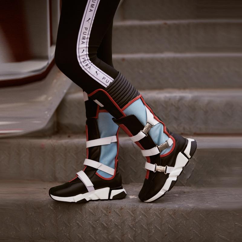 

Prova Perfetto Leisure High Quality Genuine Leather Women's Thigh High Boots Mixed Colors Round Toe Slip-on Women's Sneaker 2020, Black