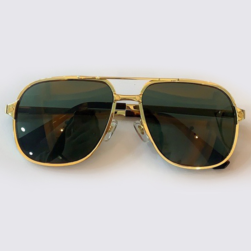 

2021 New Men with Box Brand Designer Metal Frame Luxury Sunglasses Female Male Vintage Uv400 Ca1o