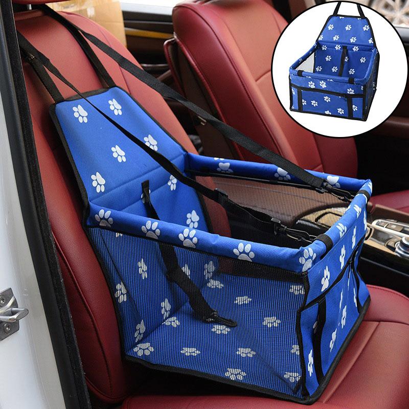 

Pet Dog Car Carrier Seat Bag Waterproof Basket Folding Hammock Pet Carriers Bag For Small Cat Dogs Safety Travelling Mesh