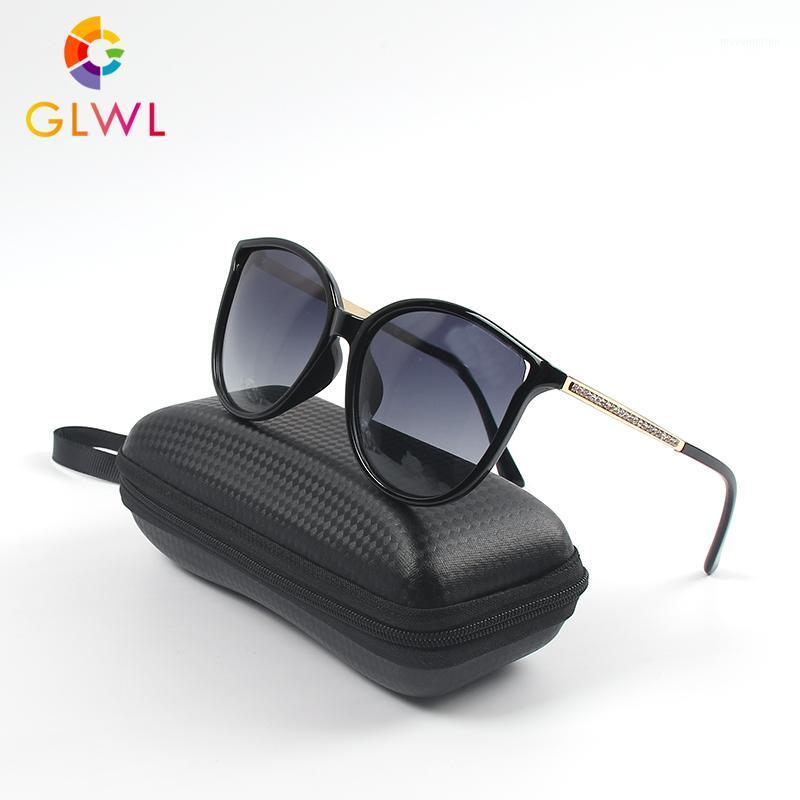 

Rhinestone Sunglasses Women Glasses Polaroid Female Vintage Sunglass Ladies Cat's Eye Frames Luxury Oversized Eyewear With Case1