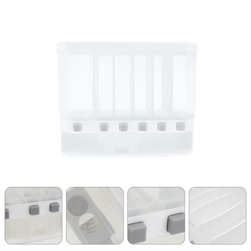 

1PC Wall Mounting Sealed Grains Tank Metering Storage Tank Automatic Rice Jar