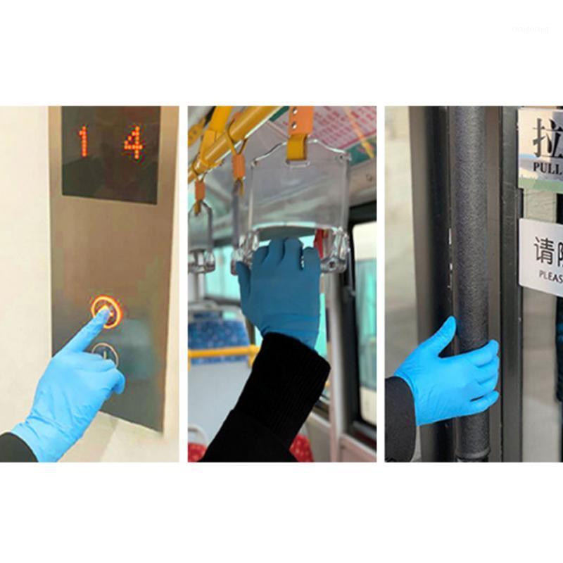 

Grade Disposable Gloves Kitchen Garden Work Dishwashing Waterproof Nitrile Gloves1