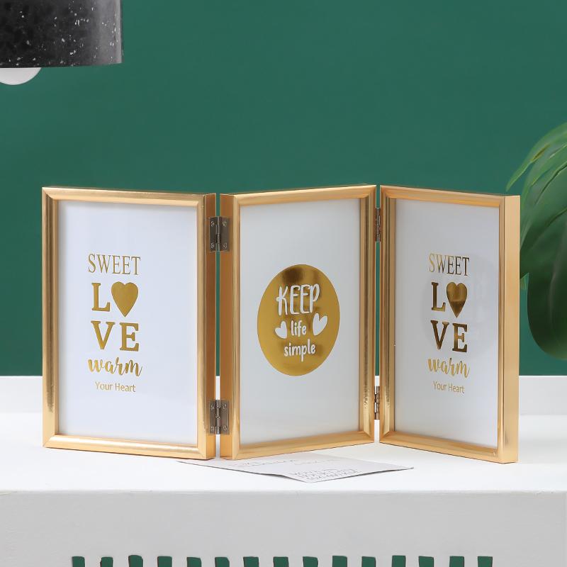 

Nordic Creative Wooden Photo Frame Hangable Foldable Picture Frames Home Living Decor Combine Photo Frames Decoration Wood