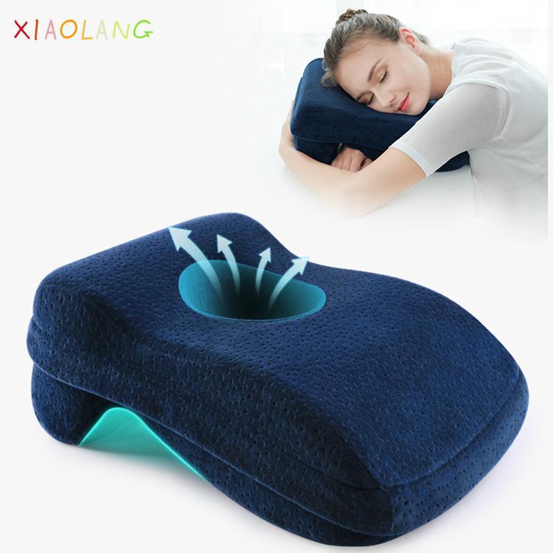 

Memory Foam Nap Pillow For Travel Headrest Neck Support Cushions Office Rest Lunch Break Pillow Orthopedic Student Desk Sleeping1