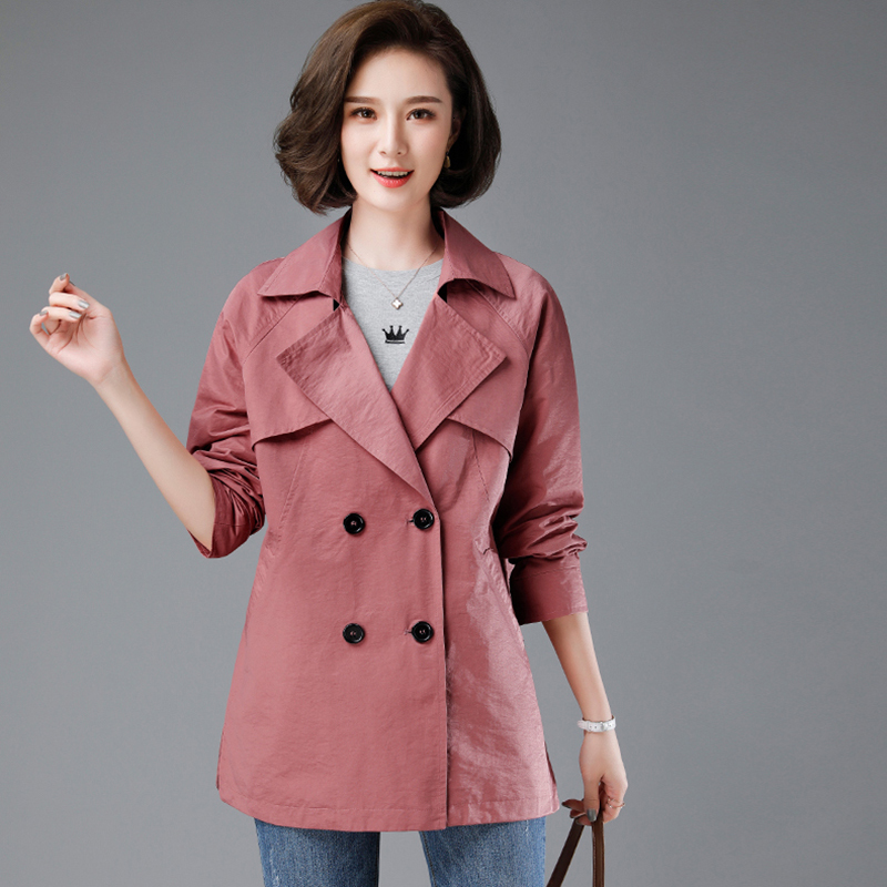 

2021 Female Short Coat Spring Jacket Casual Coats Loose Women's Fashions More Size Outerwear 5xl Imo1, Green