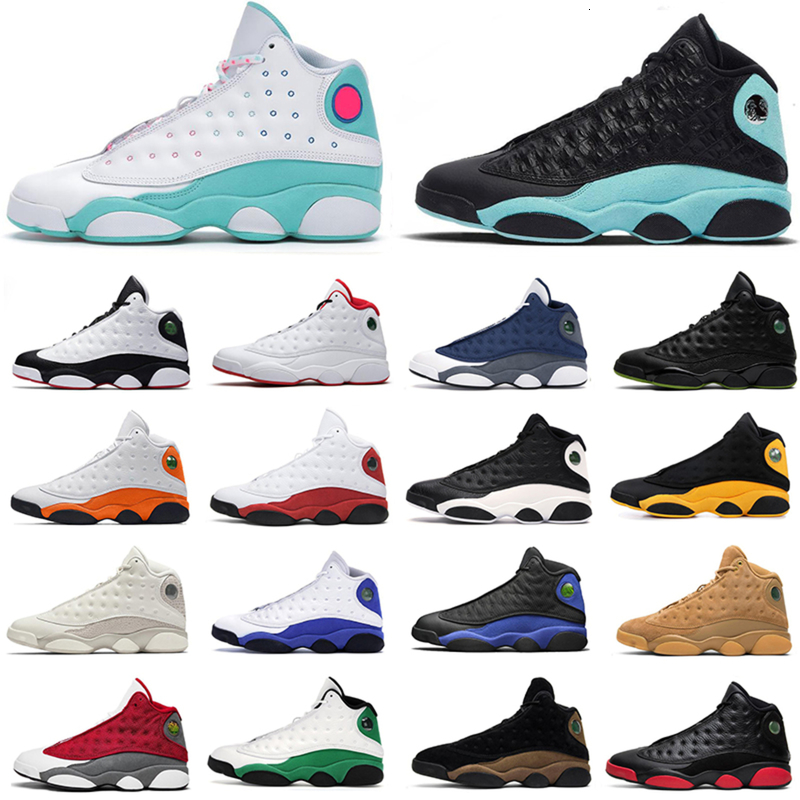 

Jumpan 13 mens basketball shoes z Red Flint 13s Reverse He got Game Lucky Soar Green Black Cat Chicago women trainers sneaker, Bred