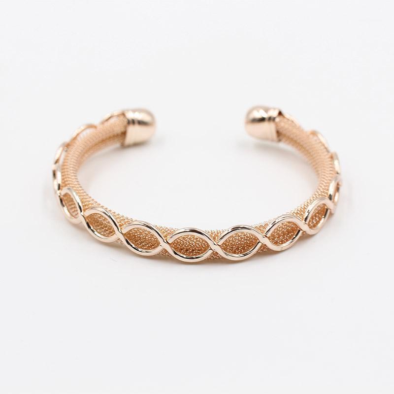 

Colorful rose gold charm bracelet with multi-color bracelets for women's fashion accessories1