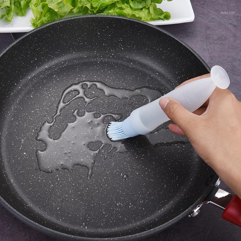 

Grade Silicone Oil Sauce Bottle Brush Basting High Heat-Resistant Pastry Barbecue Brush1, No.1