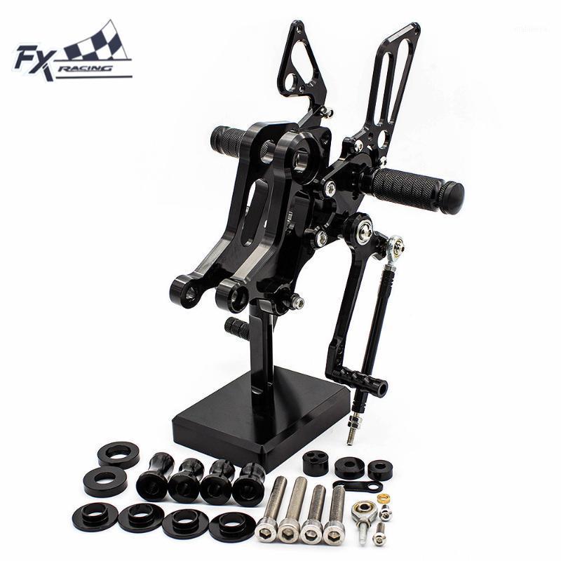 

For 696 796 1100/S EVO Motorcycle Rearset Rear Set Foot Pegs Rest Footpegs Pedal Footrest 696 08-13 796 10-131