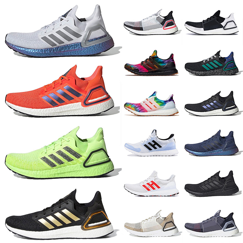 

Ultraboost 19 20 Top Fashion Mens Womens Dash Grey Running Sport Shoes Volt Black Gold Woodstock White Rainy Season Trainers Sneakers 36-45, White;red