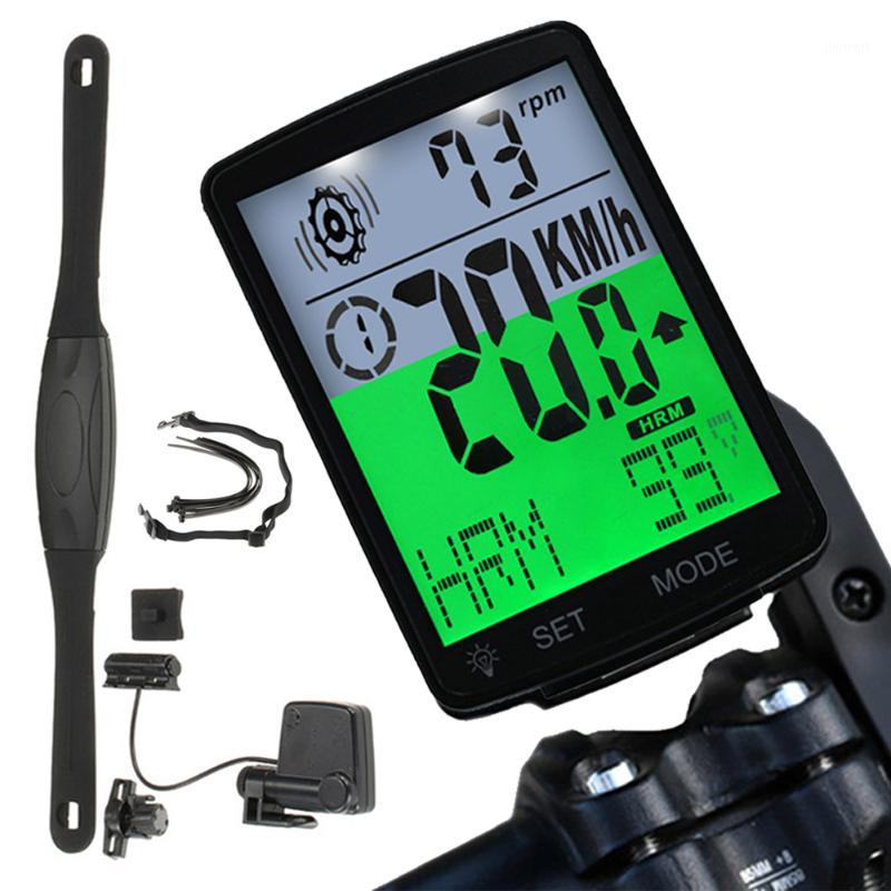 

New Multifunctional Wireless Bicycle Odometer, Heart Rate Bicycle Computer, Cadence Cycle Computer, Nightlight, Waterproof1