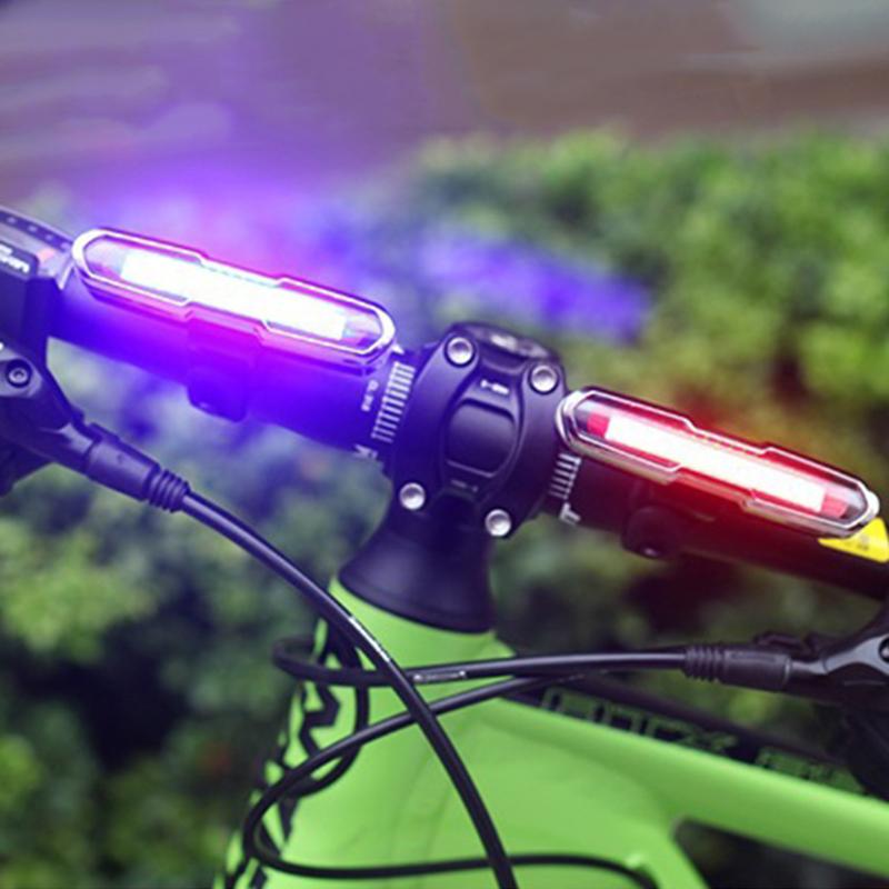 

MTB Bike COB LED Taillight Rear Safety Warning Lamp 15LM Riding Cycling Bicycle for Outdoor Cycle Biking Entertainment