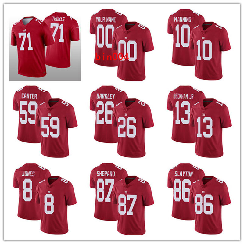 

New York''Giants''MEN WOMEN YOUTH Daniel Jones Saquon Barkley Limited Alternate Jersey Football Red Vapor Untouchable, Black;red