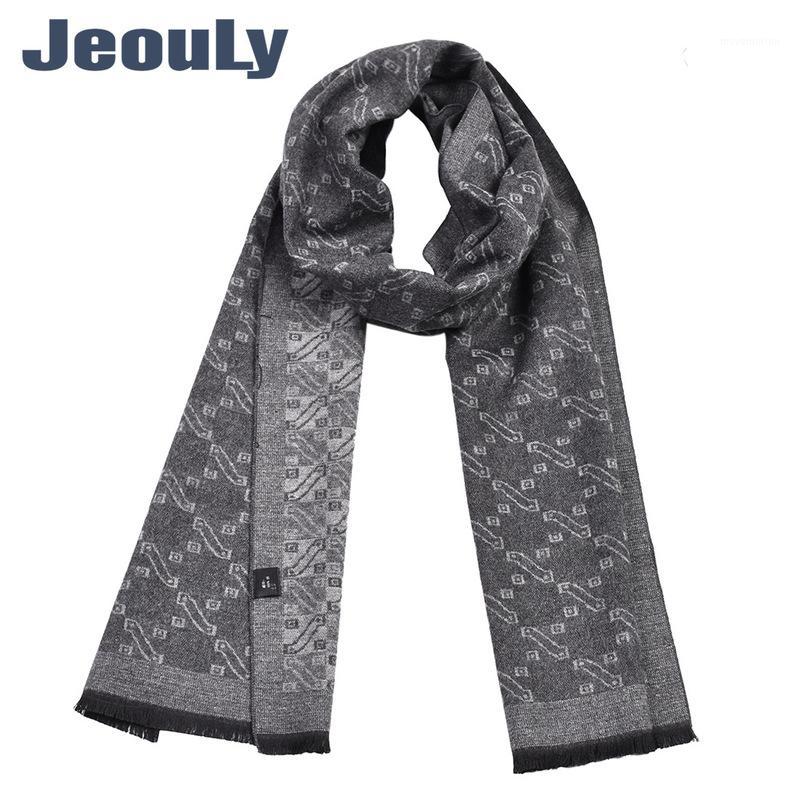 

cotton yarn-dyed people men scarf Europe and the United States sell like hot cakes fringed shawl winter promotion gifts1