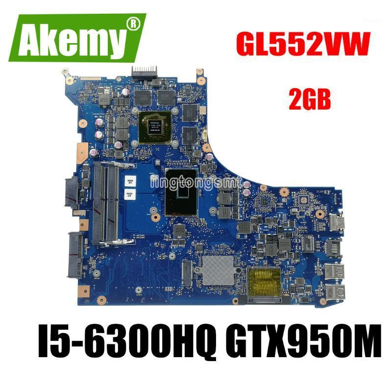 

ROG GL552VW REV2.1 Laptop motherboard For Asus GL552VW GL552VX GL552V ZX50V mainboard -6300HQ GTX950M/GTX960M 2GB 40-pin1