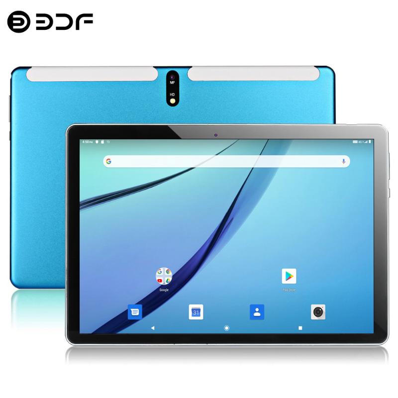 

2020 New Tablet Pc 10.1 Inch Octa Core Android 9.0 Google Play 4G LTE Phone Call Tablets WiFi Bluetooth GPS 10 Inch Glass, Black